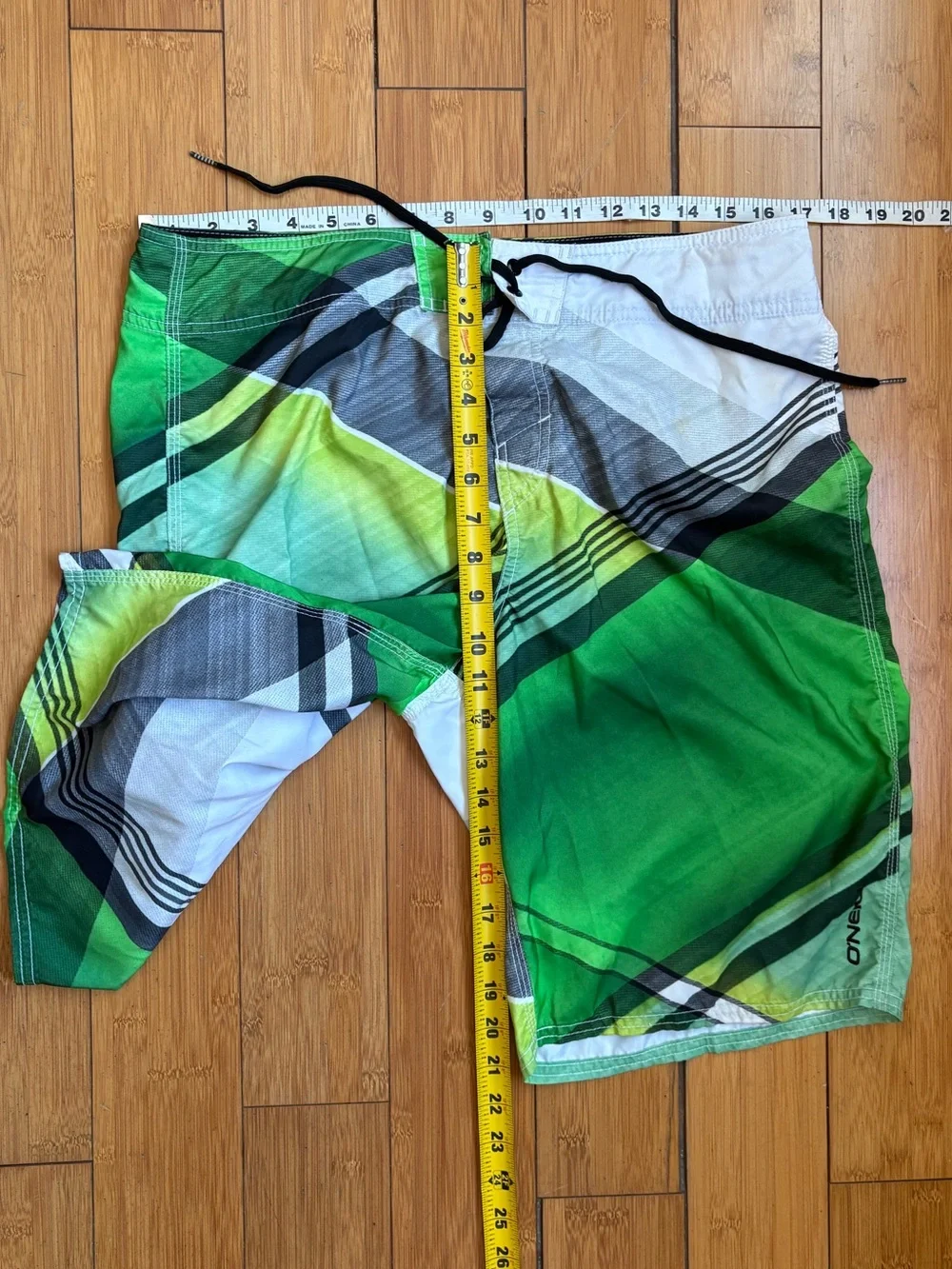 Green Mens O’Neill Board Shorts - 34